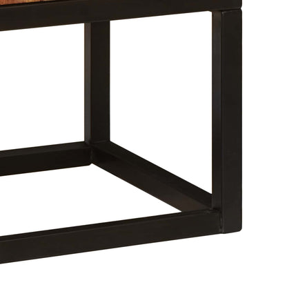 vidaXL Sideboard Beta Natural 70 x 30 x 75 cm Solid Acacia Wood