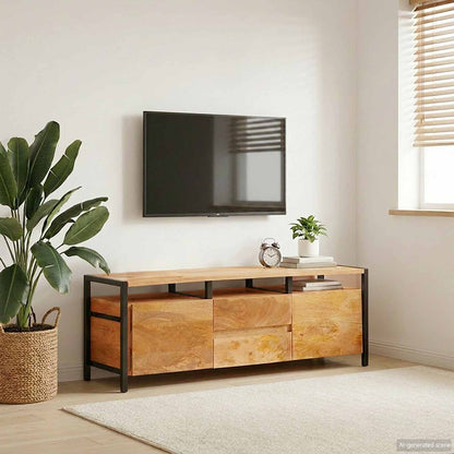 vidaXL Storage Cabinets Brown 110 x 30 x 40 cm Solid Mango Wood