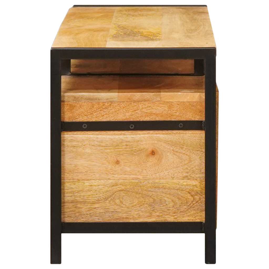 vidaXL Storage Cabinets Brown 110 x 30 x 40 cm Solid Mango Wood