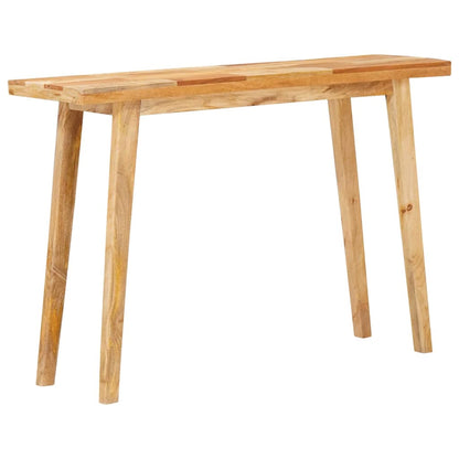 vidaXL Dinning Table Natural 100 x 35 x 75 cm Solid Mango Wood
