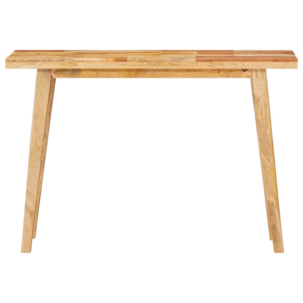 vidaXL Dinning Table Natural 100 x 35 x 75 cm Solid Mango Wood