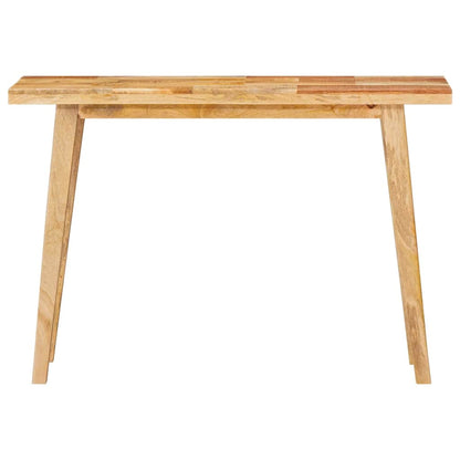 vidaXL Dinning Table Natural 100 x 35 x 75 cm Solid Mango Wood