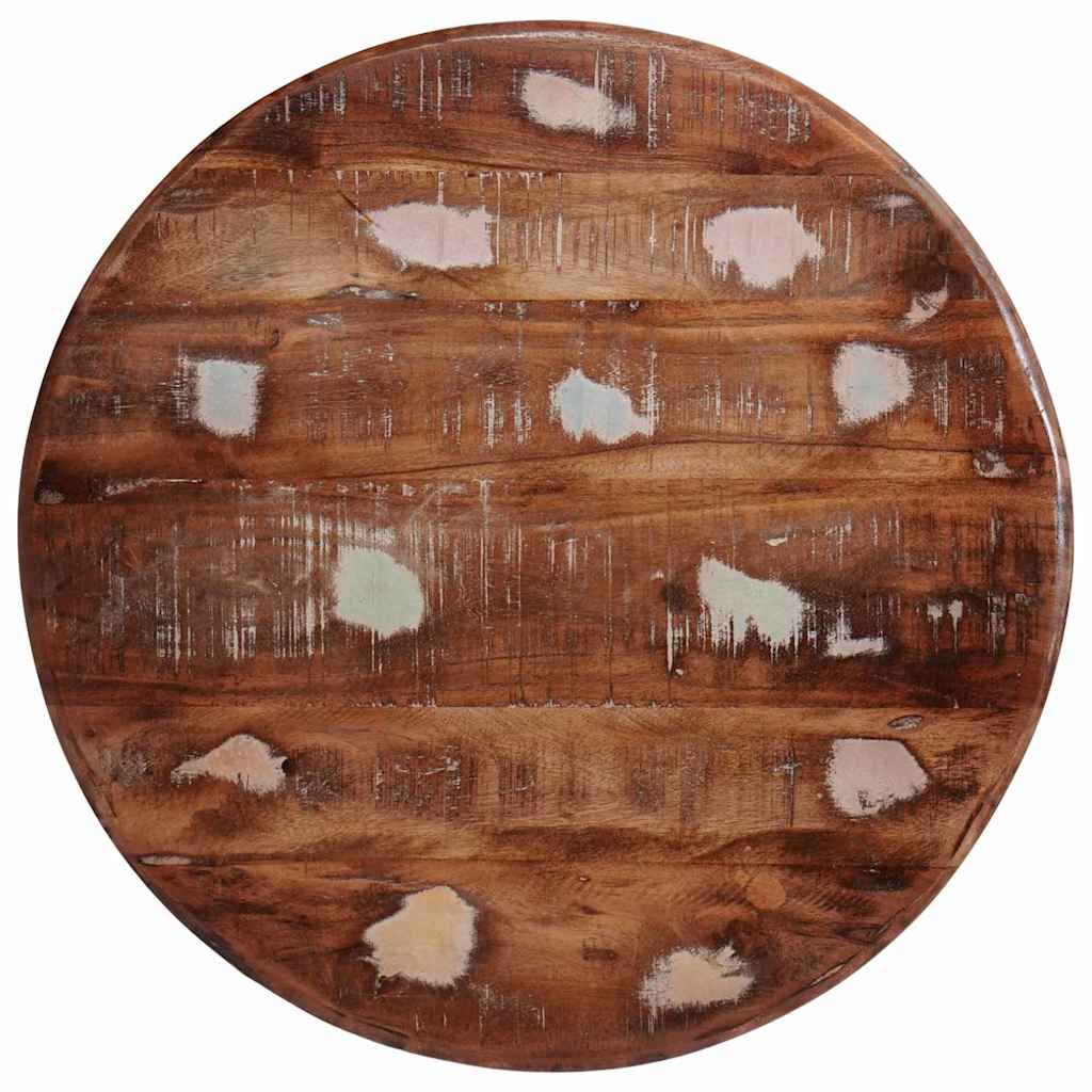 vidaXL Nesting Coffee Tables 2 pcs Multicolour Solid Reclaimed Wood