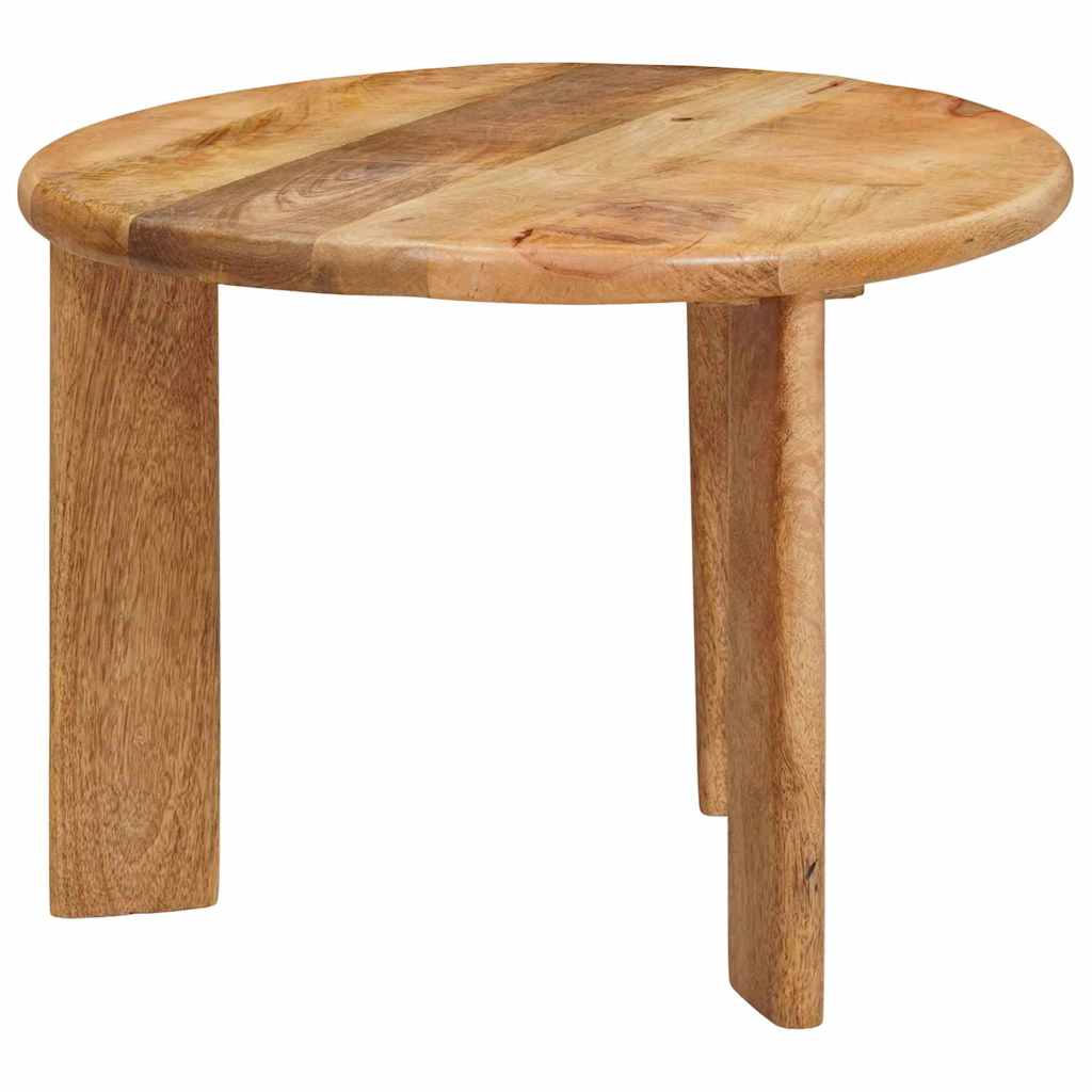 vidaXL Nesting Coffee Tables 3 pcs Brown Solid Mango Wood