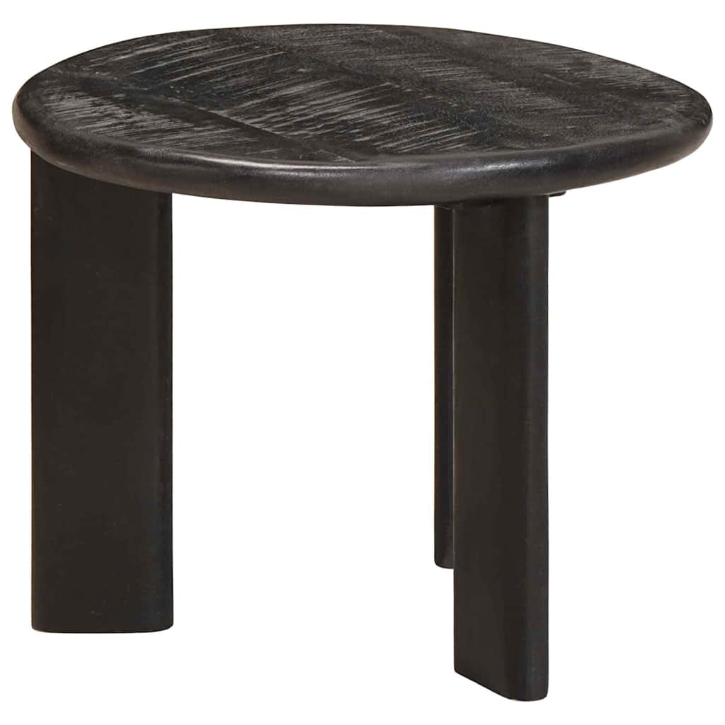 vidaXL Nesting Coffee Tables 3 pcs White Solid Mango Wood