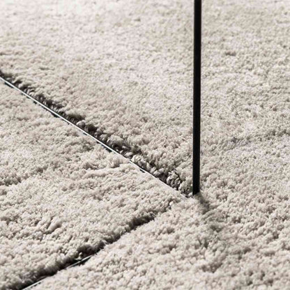 vidaXL Carpet HUARTE Sand 100 x 200 cm 100% Polyester