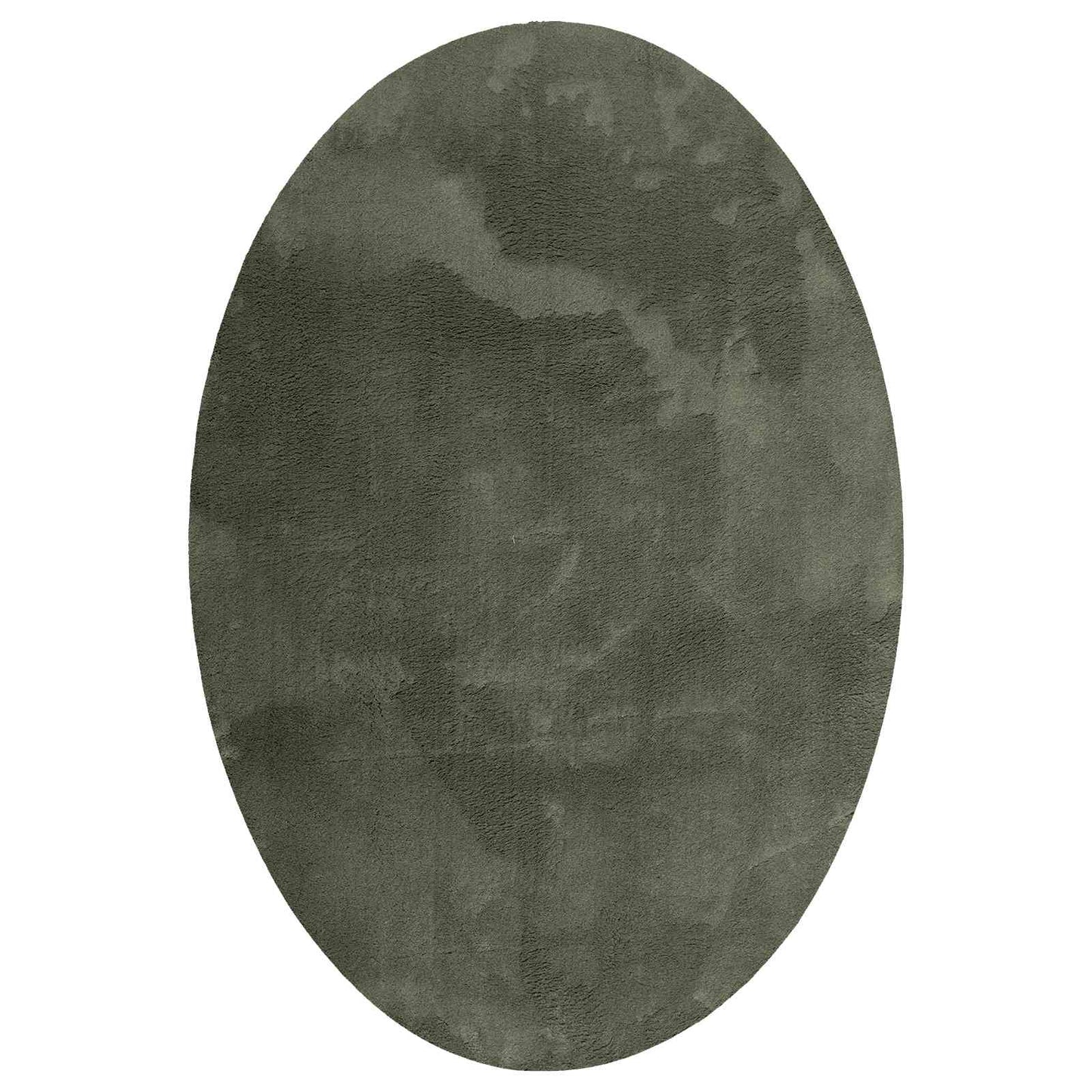 vidaXL Area Rugs Oval HUARTE Forest Green 170 x 120 cm 100% Polyester