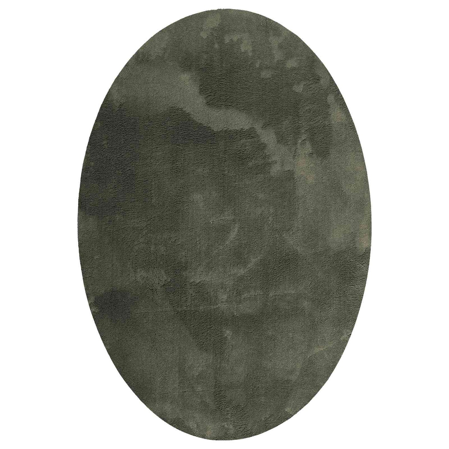 vidaXL Area Rugs Oval HUARTE Forest Green 160 x 230 cm 100% Polyester