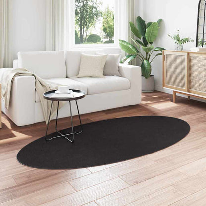 vidaXL Carpet HUARTE Black 100 x 200 cm 100% Polyester