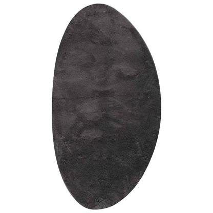 vidaXL Carpet HUARTE Anthracite 80 x 150 cm Polyester