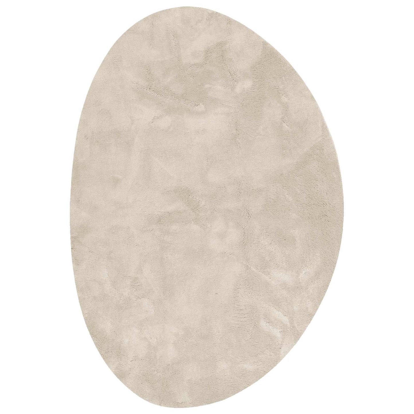 vidaXL Area Rugs HUARTE Beige 140 x 200 cm Polyester