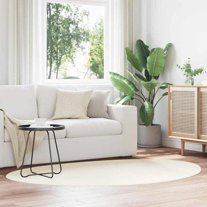 vidaXL Carpet HUARTE Cream 120 x 170 cm Polyester