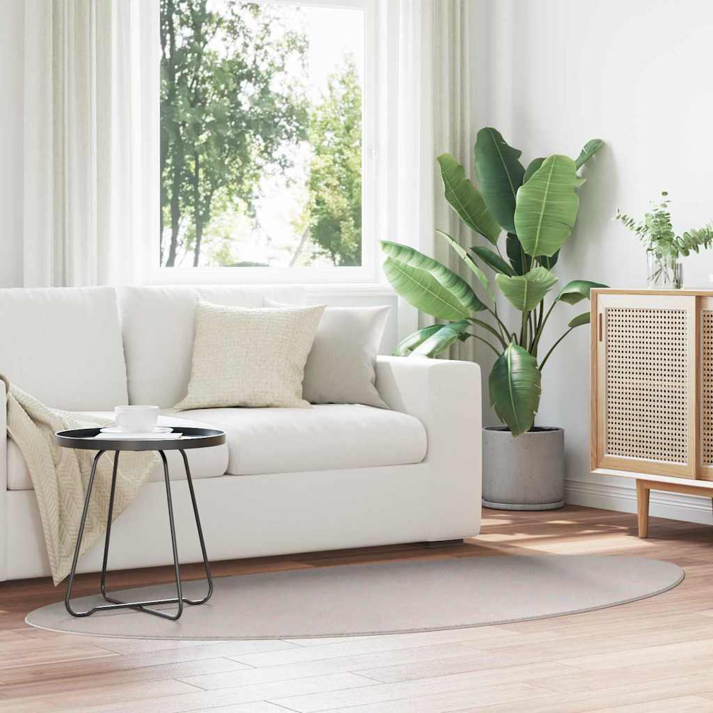 vidaXL Area Rugs HUARTE Sand 100 x 200 cm Polyester