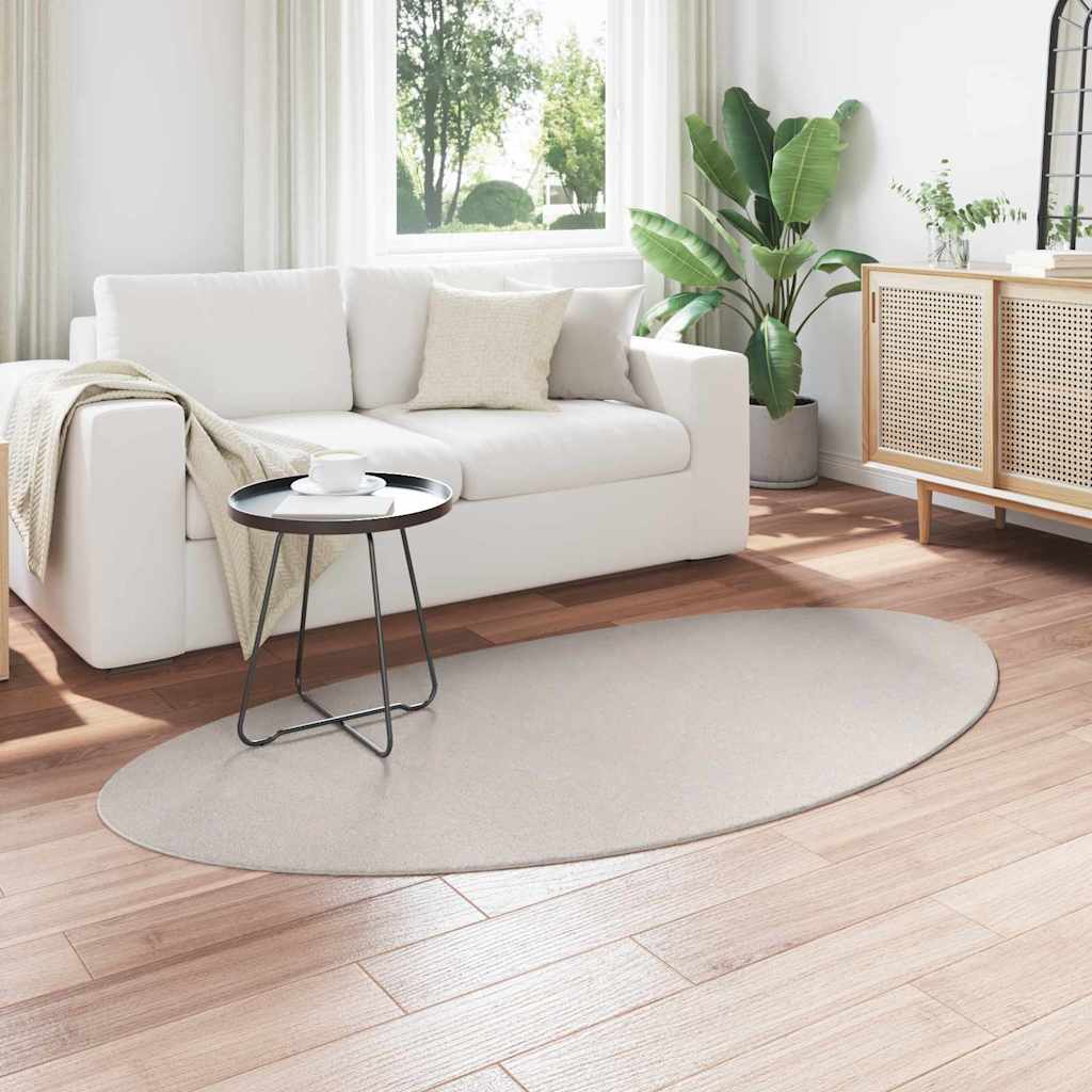 vidaXL Area Rugs HUARTE Sand 100 x 200 cm Polyester
