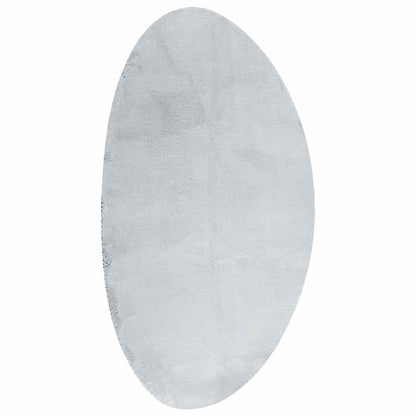 vidaXL Area Rugs HUARTE Grey 100 x 200 cm Polyester