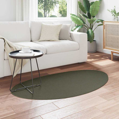 vidaXL Carpet HUARTE Forest green 80 x 150 cm Polyester