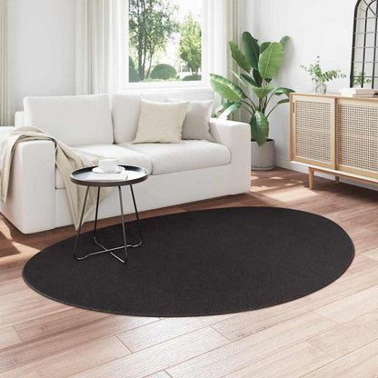 vidaXL Area Rugs HUARTE Black 140 x 200 cm Polyester