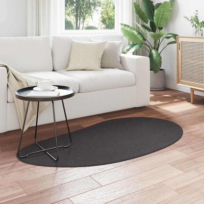 vidaXL Carpet HUARTE Anthracite 80 x 150 cm Polyester