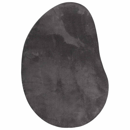 vidaXL Carpet HUARTE Anthracite 80 x 150 cm Polyester