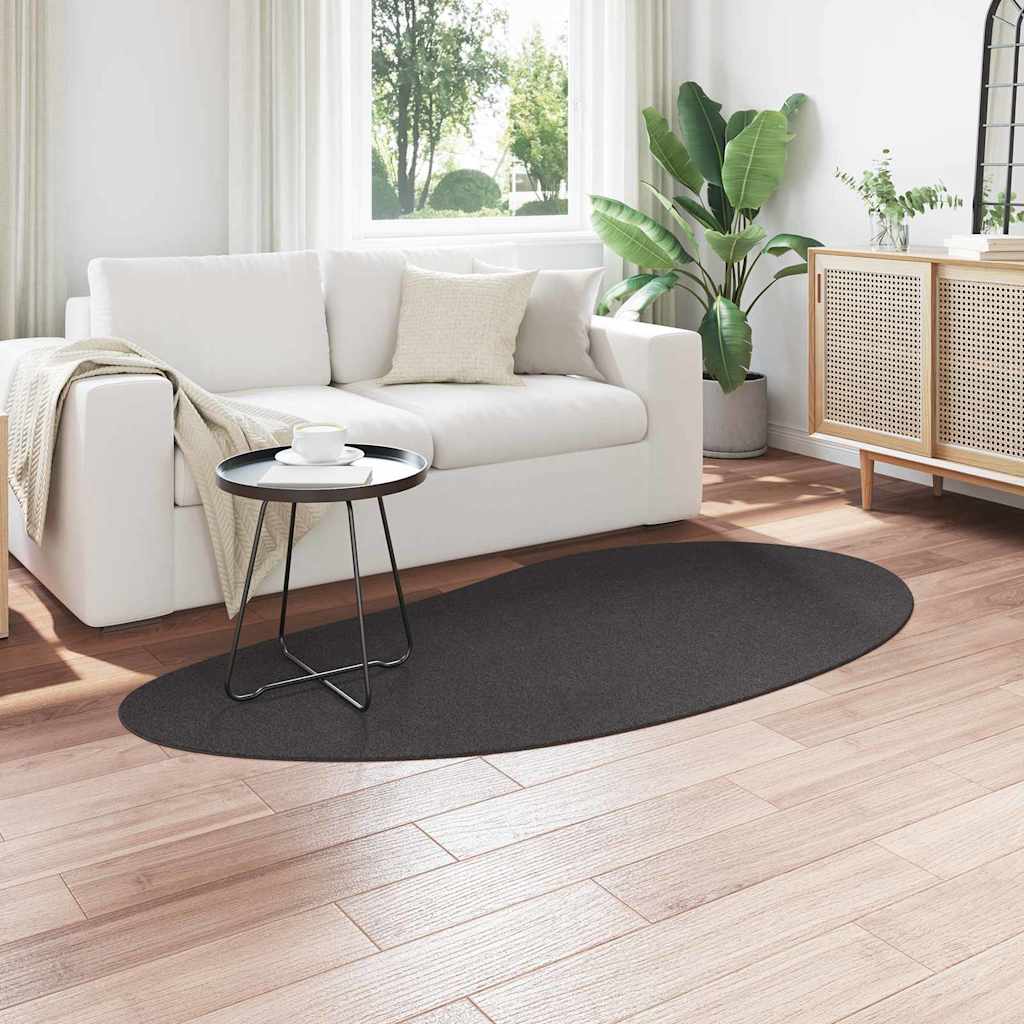 vidaXL Area Rugs HUARTE Anthracite 100 x 200 cm Polyester