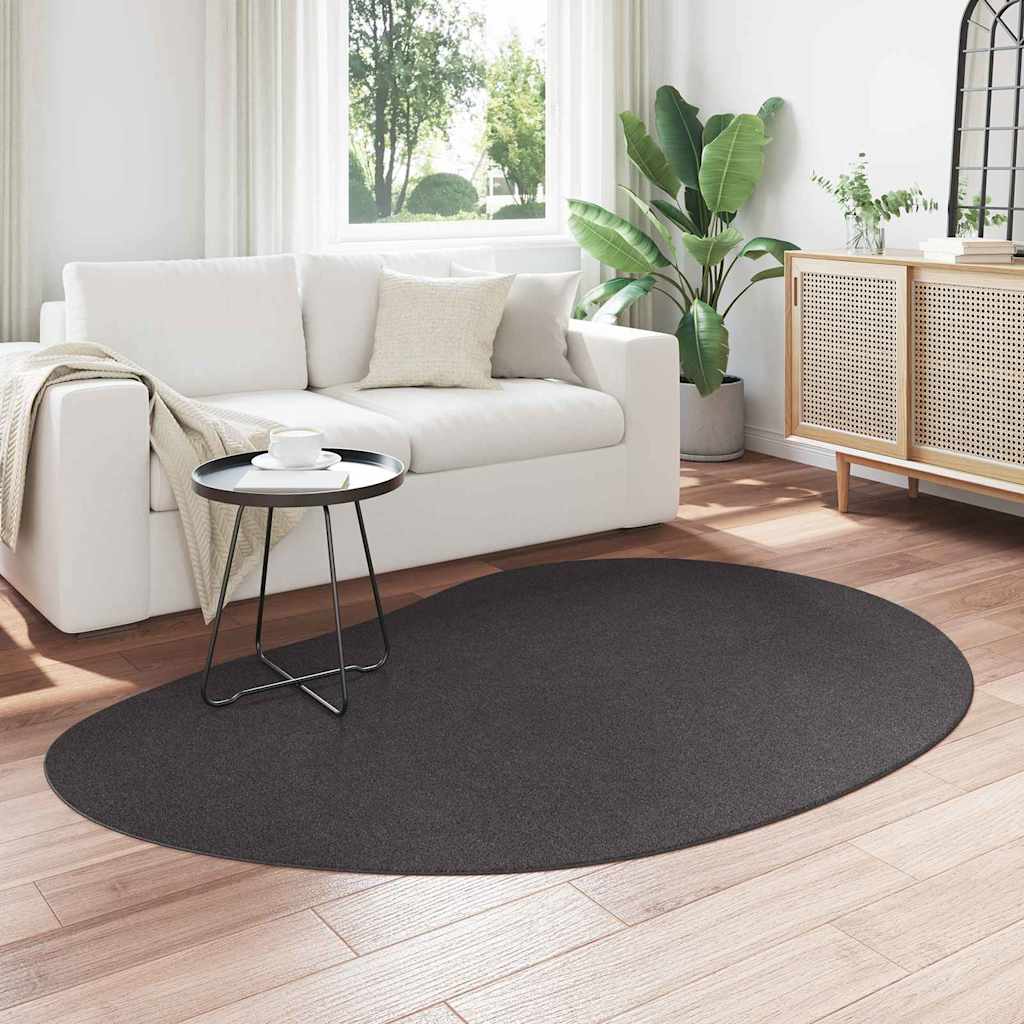 vidaXL Area Rugs HUARTE Anthracite 140 x 200 cm Polyester