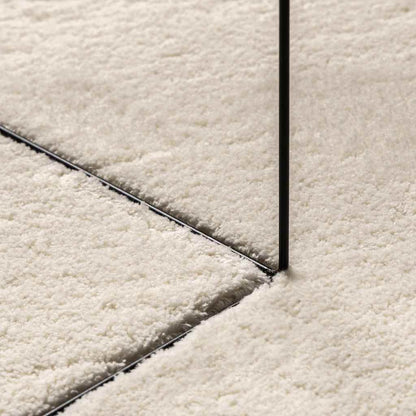vidaXL Carpet HUARTE Beige 80 x 150 cm Polyester