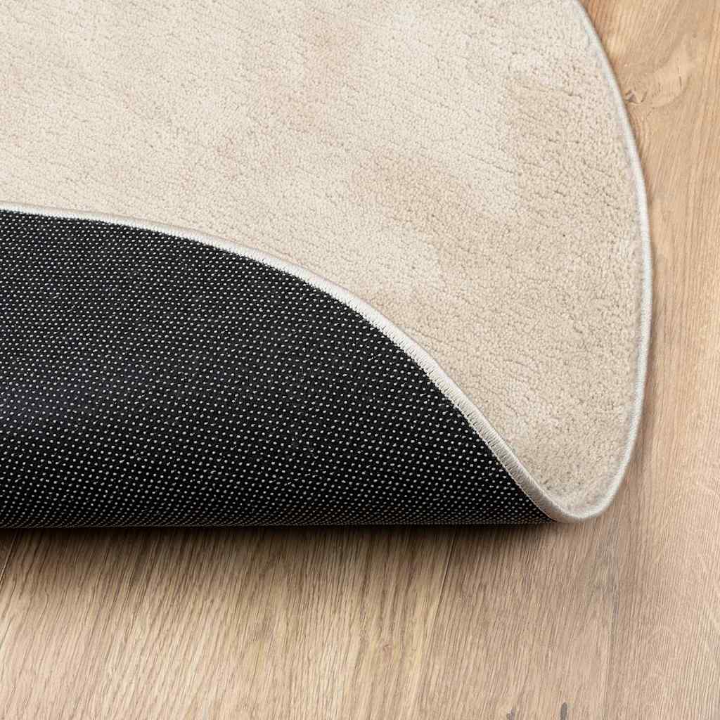 vidaXL Area Rugs HUARTE Beige 140 x 200 cm Polyester