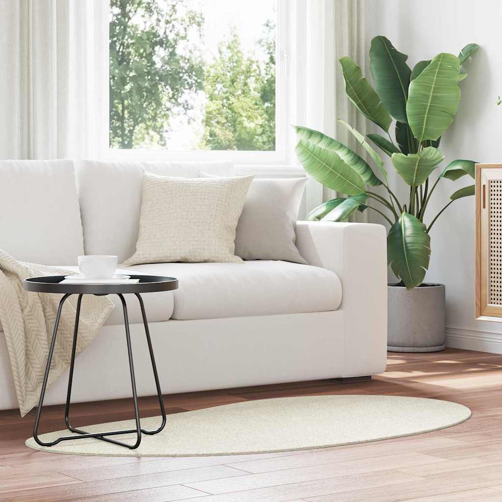 vidaXL Area Rugs HUARTE Cream 80 x 150 cm Polyester