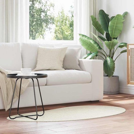 vidaXL Area Rugs HUARTE Cream 80 x 150 cm Polyester