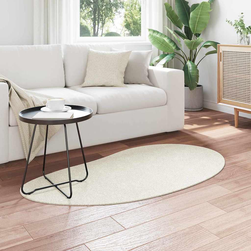 vidaXL Area Rugs HUARTE Cream 80 x 150 cm Polyester