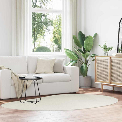 vidaXL Carpet HUARTE Cream 160 x 230 cm Polyester
