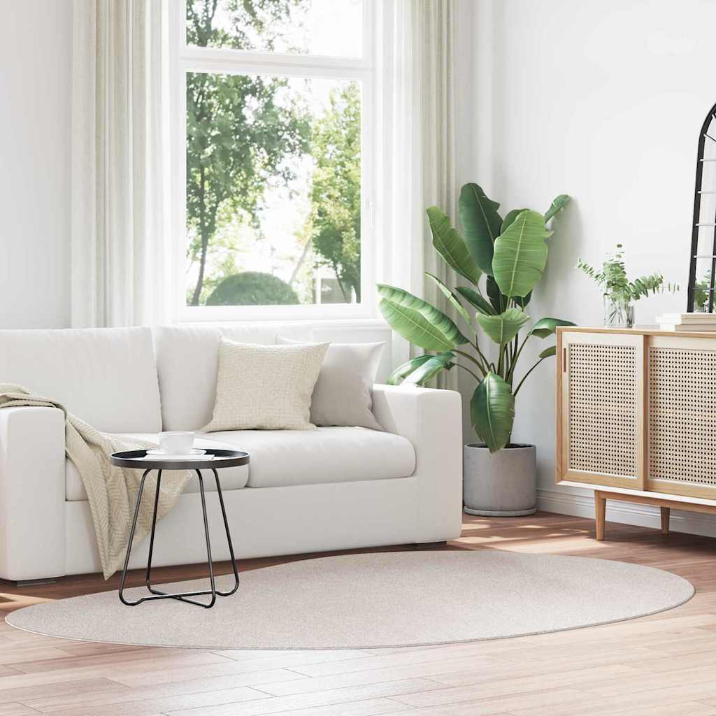 vidaXL Carpet HUARTE Sand 160 x 230 cm Polyester