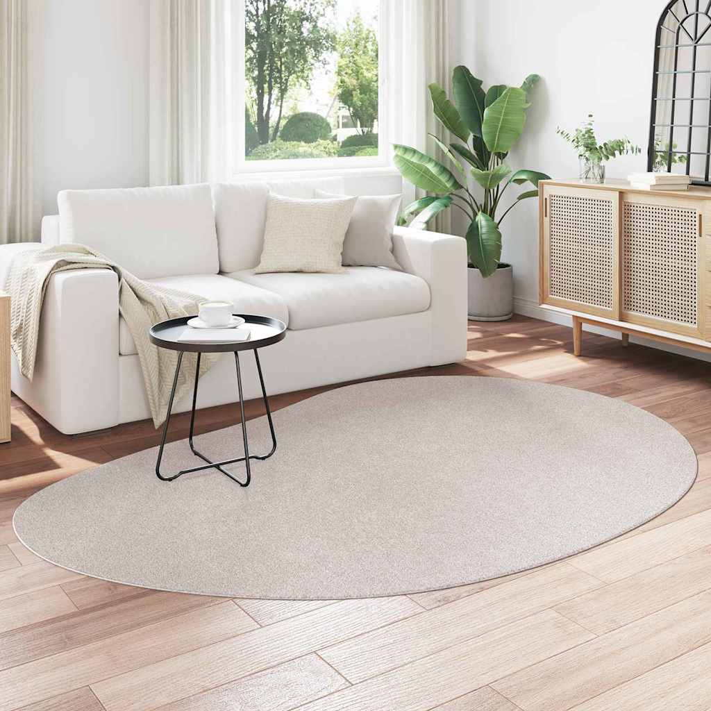 vidaXL Carpet HUARTE Sand 160 x 230 cm Polyester