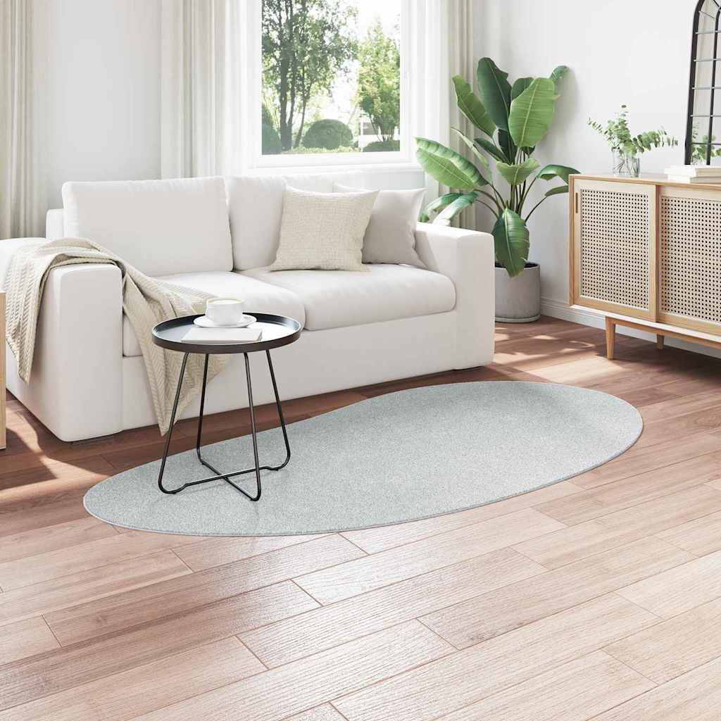 vidaXL Area Rugs HUARTE Grey 100 x 200 cm Polyester