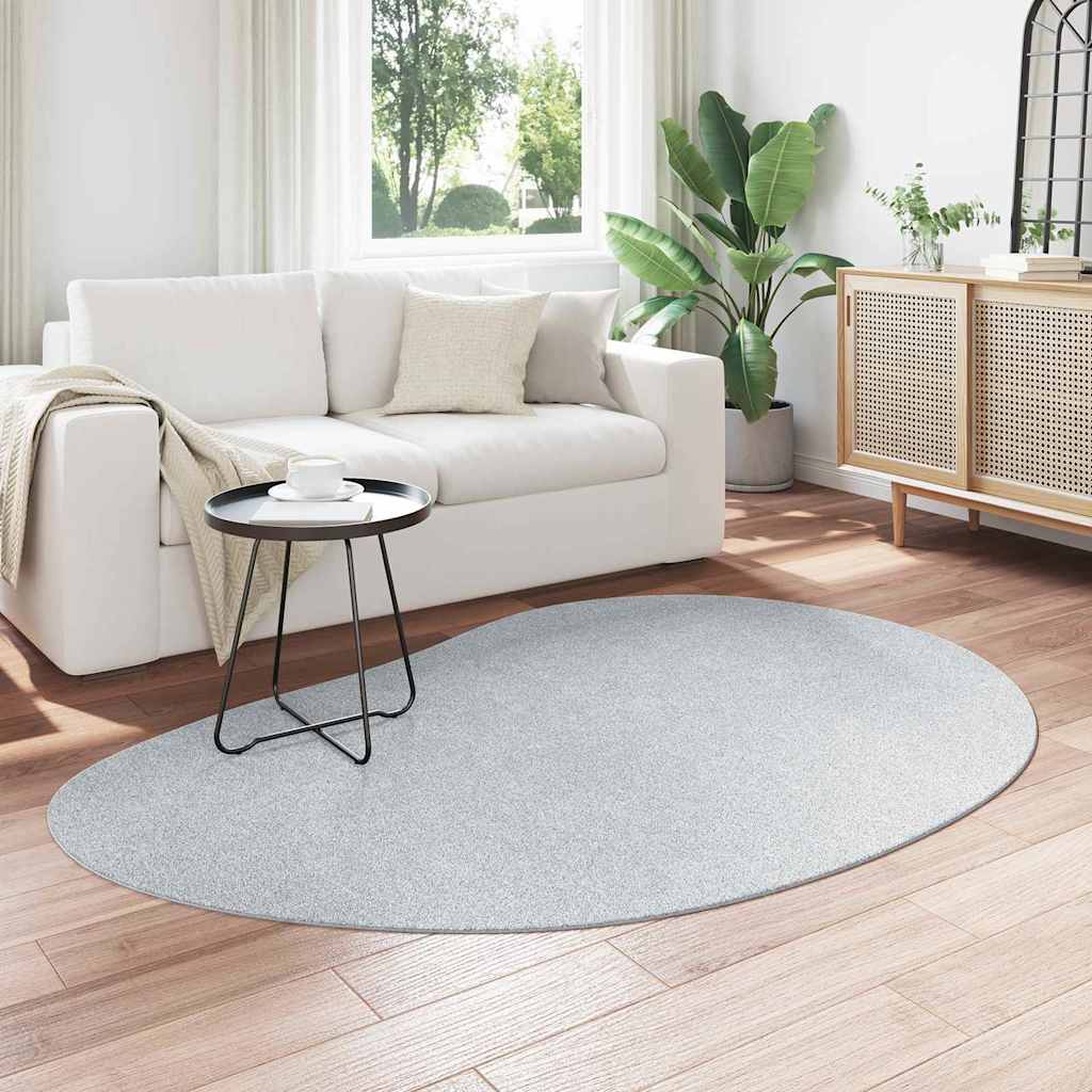 vidaXL Area Rugs HUARTE Grey 140 x 200 cm Polyester