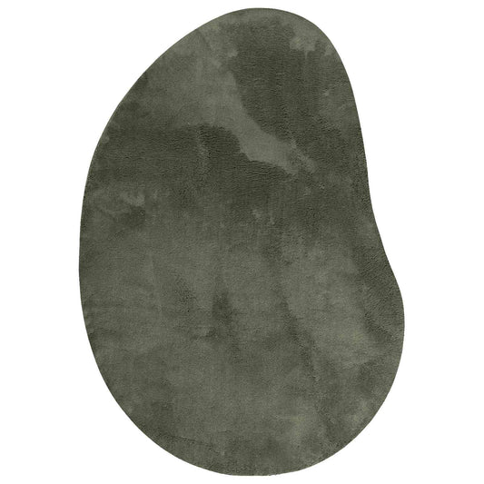 vidaXL Carpet HUARTE Forest green 140 x 200 cm Polyester