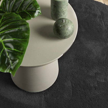 vidaXL Carpet HUARTE Black 80 x 150 cm Polyester