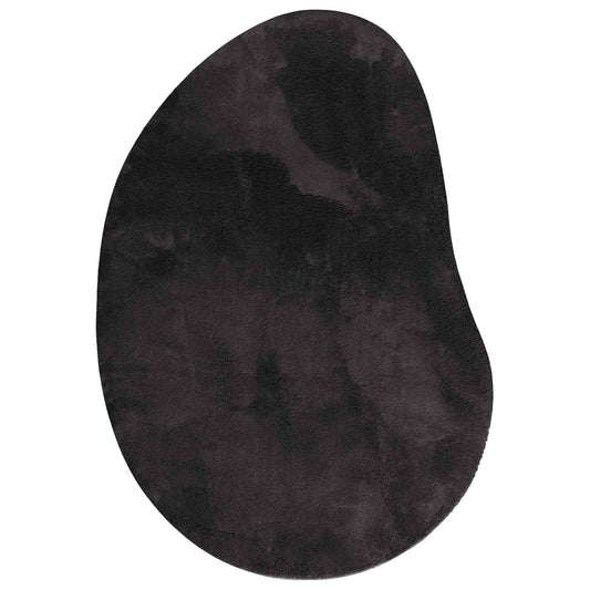 vidaXL Carpet HUARTE Black 80 x 150 cm Polyester
