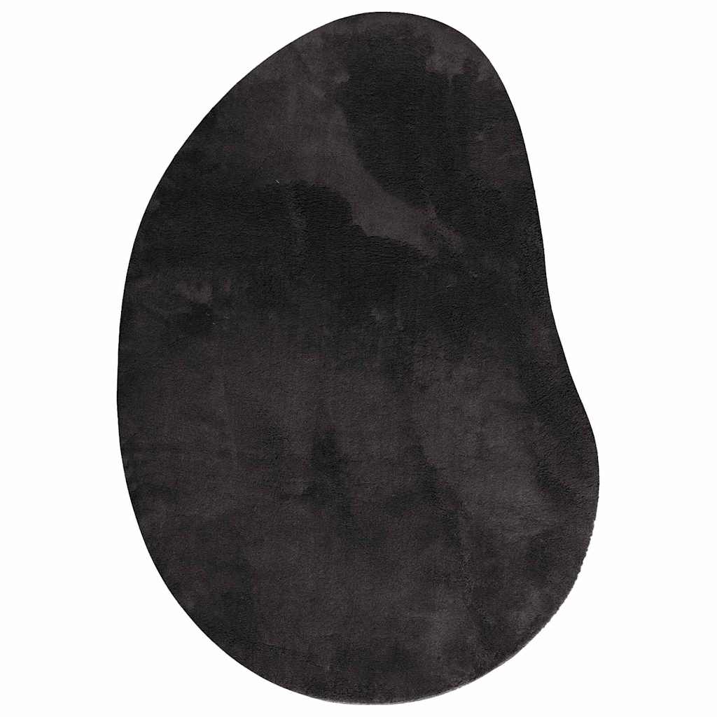vidaXL Area Rugs HUARTE Black 100 x 200 cm Polyester