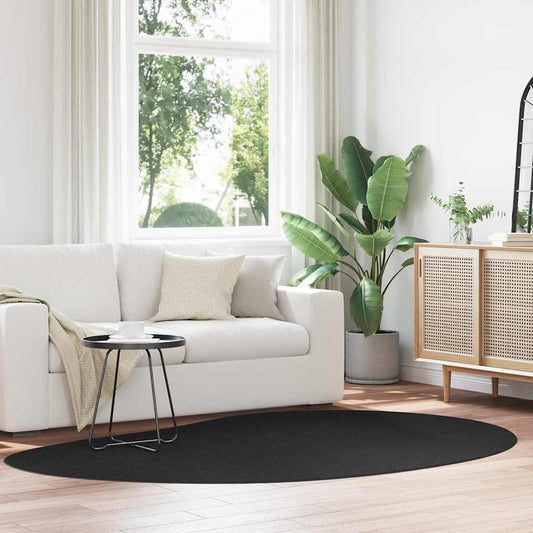 vidaXL Area Rugs HUARTE Black 160 x 230 cm Polyester