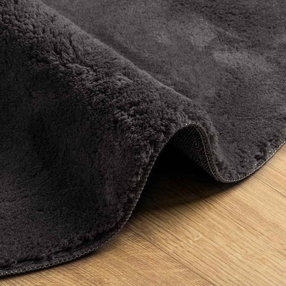 vidaXL Carpet HUARTE Anthracite 160 x 230 cm Polyester