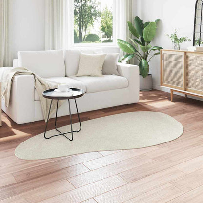 vidaXL Area Rugs HUARTE Cream 100 x 200 cm Polyester