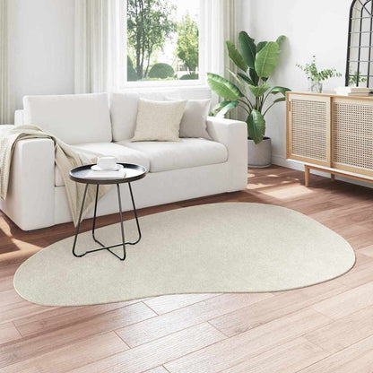 vidaXL Area Rugs HUARTE Cream 140 x 200 cm Polyester