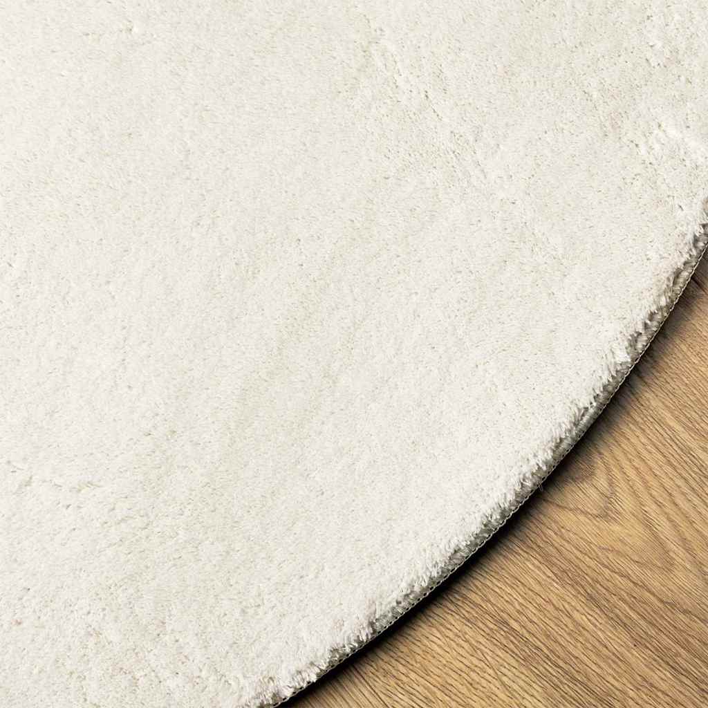 vidaXL Carpet HUARTE Cream 160 x 230 cm Polyester