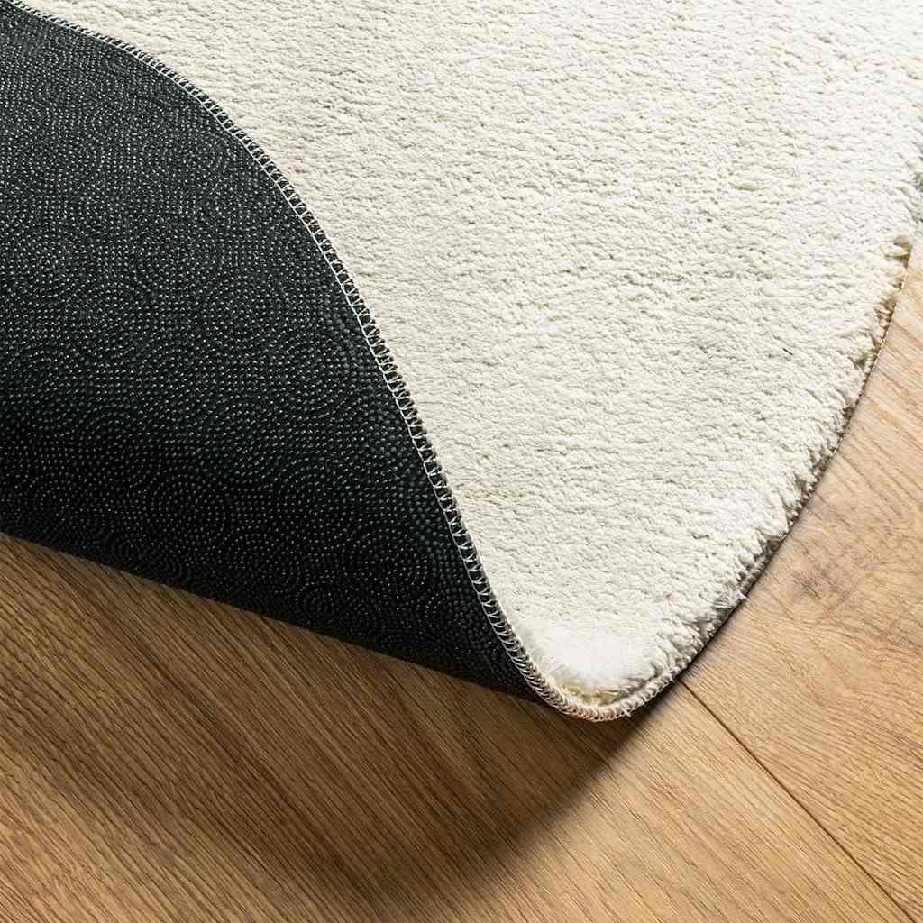 vidaXL Carpet HUARTE Cream 160 x 230 cm Polyester