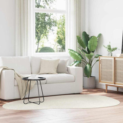 vidaXL Carpet HUARTE Cream 160 x 230 cm Polyester