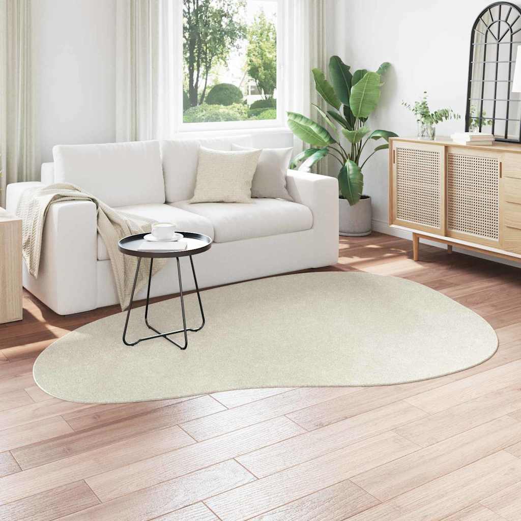 vidaXL Carpet HUARTE Cream 160 x 230 cm Polyester