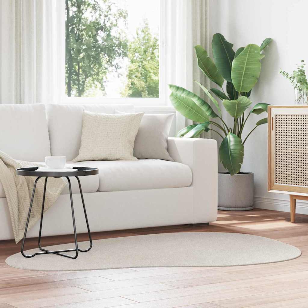 vidaXL Area Rugs HUARTE Sand 120 x 170 cm Polyester