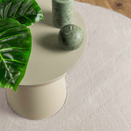vidaXL Carpet HUARTE Sand 140 x 200 cm Polyester