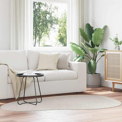 vidaXL Carpet HUARTE Sand 140 x 200 cm Polyester